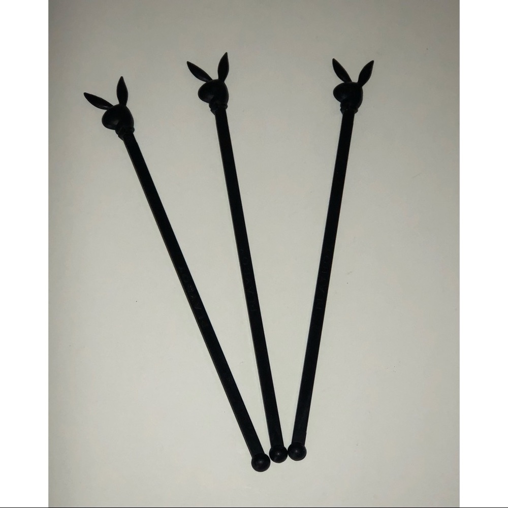 Vintage Playboy Bunny Swizzle Sticks